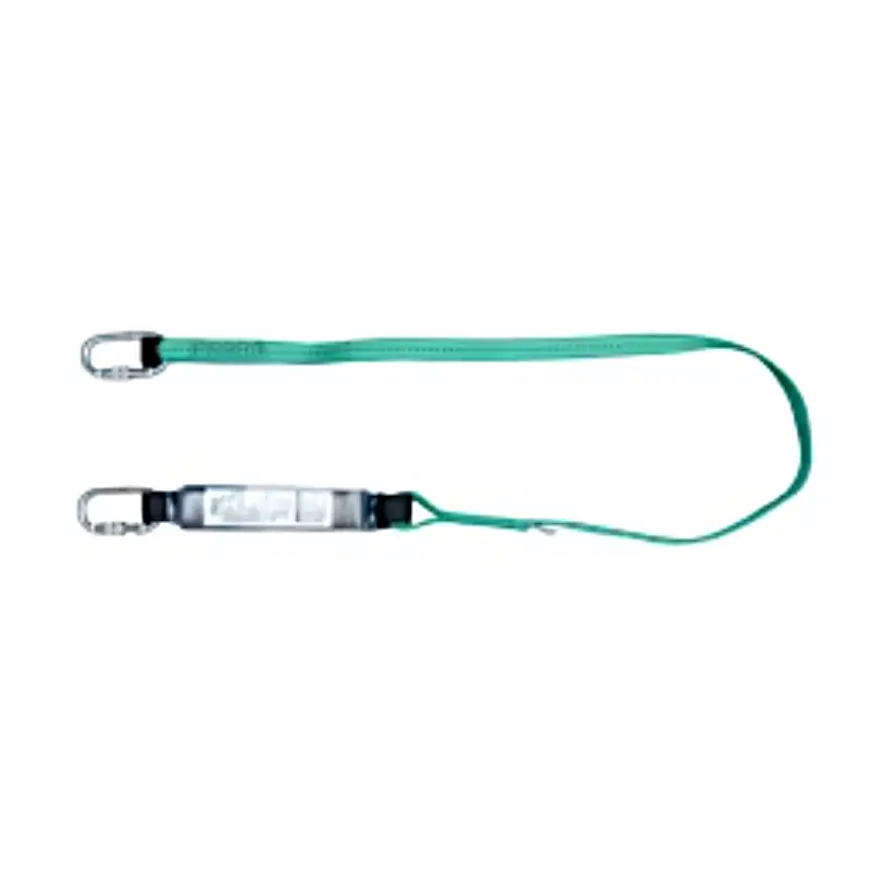 MSA Energiaelnyelő kötél, 2m, egyágú, acél karabiner - acél karabiner
