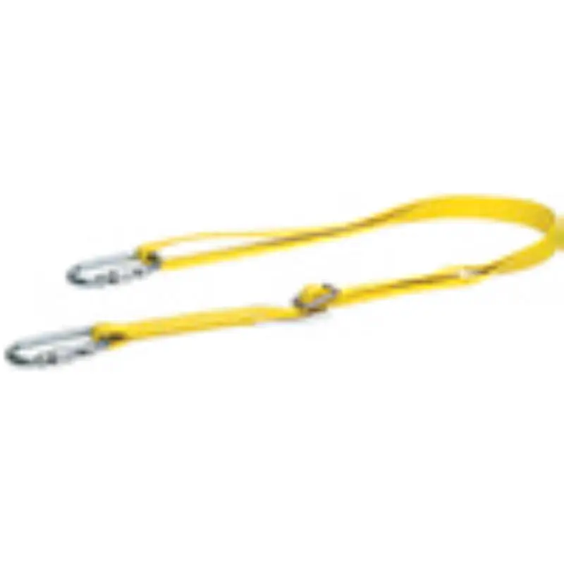 MSA Rögzítő kötél, 2m, egyágú, aluminium karabiner