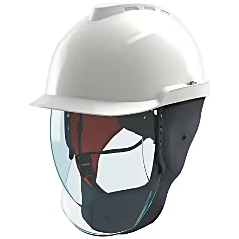V-Gard-950-Class-2_Non-Vented_White_Fas-Trac_Ear-Flaps-Down_Angled-GVF1A-C0AA00I-000-new